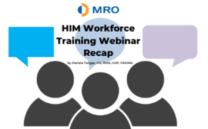 HIM Workforce Training Webinar Recap