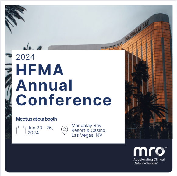 2024 HFMA Annual Conference MRO Corp