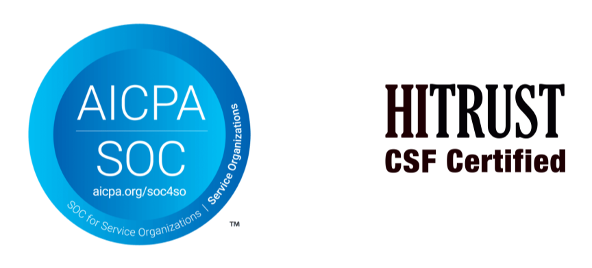 AICPA SOC and Hitrust Certified