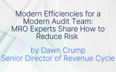 Modern Efficiencies for a Modern Audit Team: MRO Experts Share How to Reduce Risk